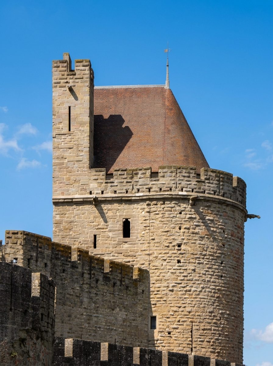 Les remparts de la Cité de Carcassonne