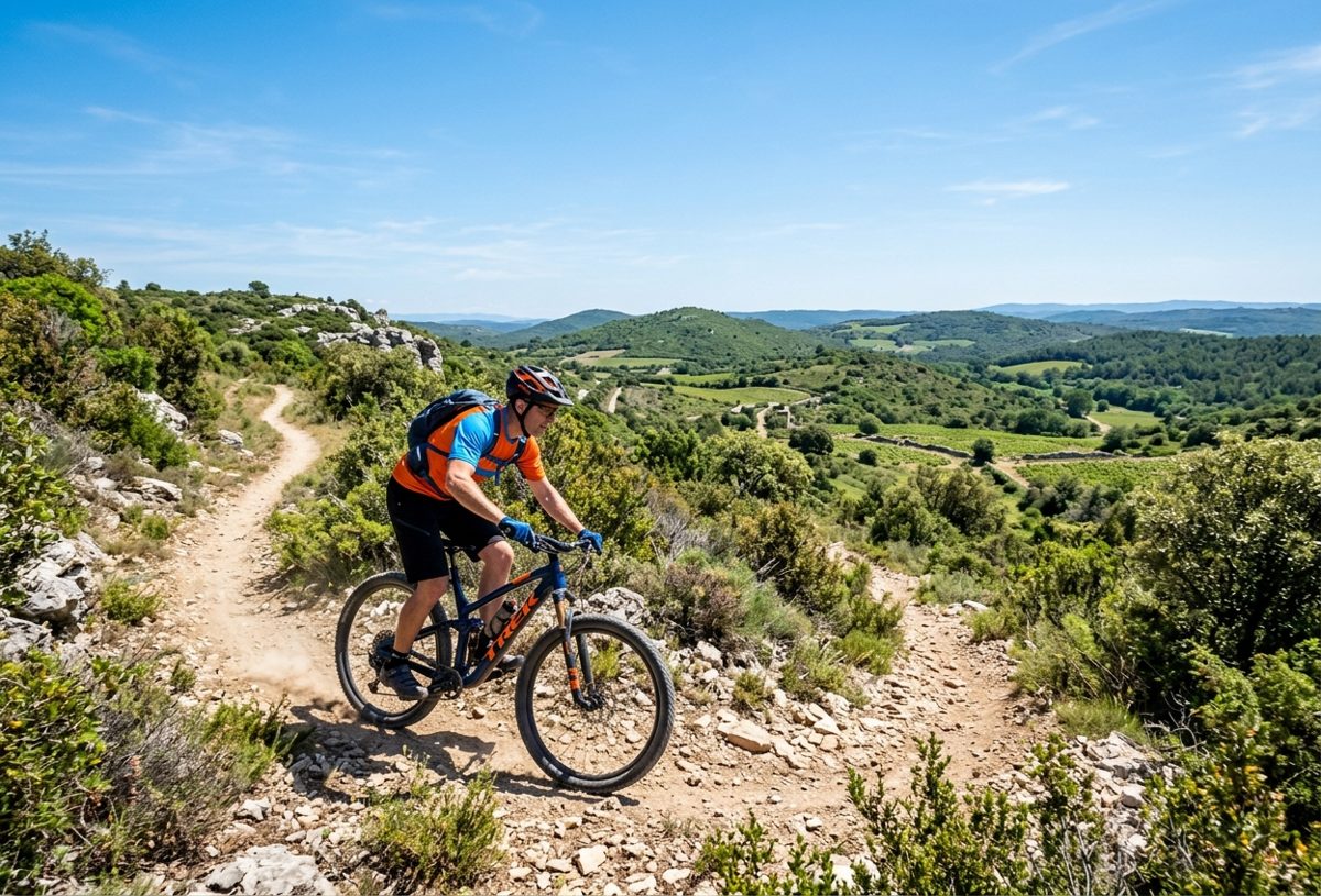 VTT et via ferrata dans l'Aude